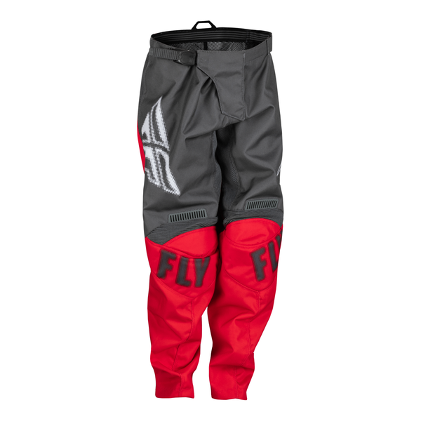 Fly Racing 2023 F-16 Youth Pants (Grey/Red)
