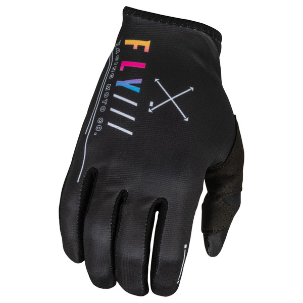Fly Racing 2023 Lite Gloves (Black/Sunset)