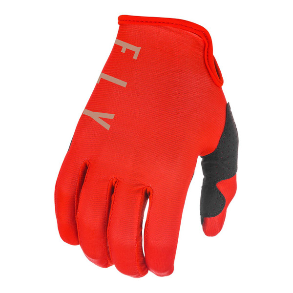 Fly Racing 2021 Lite Gloves (Red/Khaki)