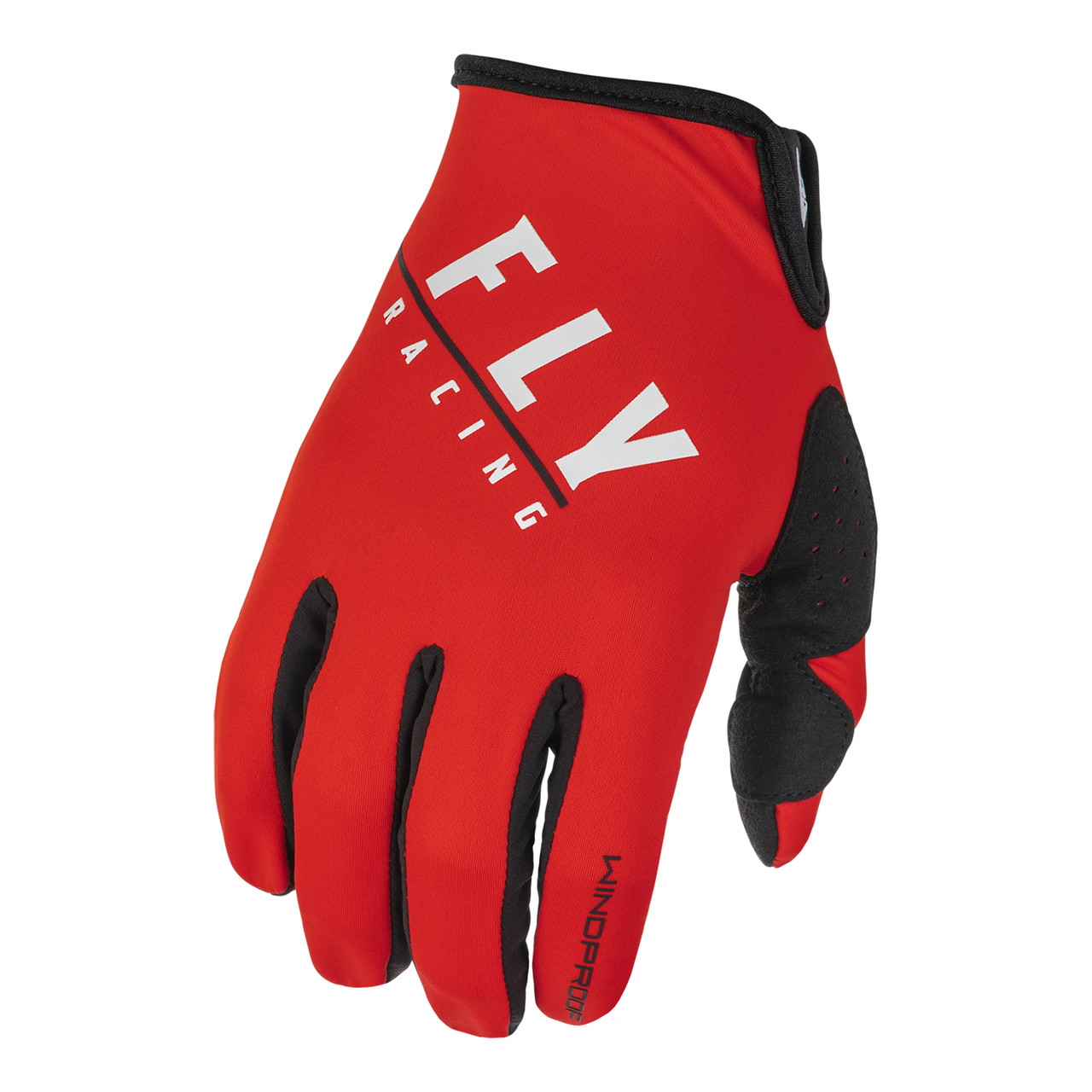 Fly Racing 2022 Windproof Gloves (Red/Black)
