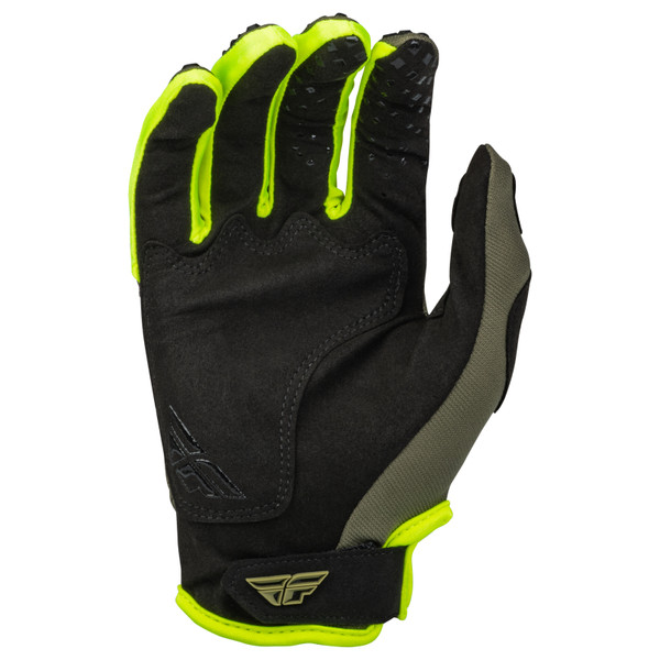 Fly Racing 2023 Kinetic Gloves (Olive Green/Hivis)