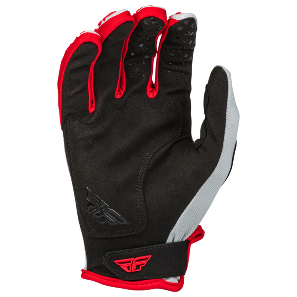 Fly Racing 2023 Kinetic Gloves (Red/Grey)