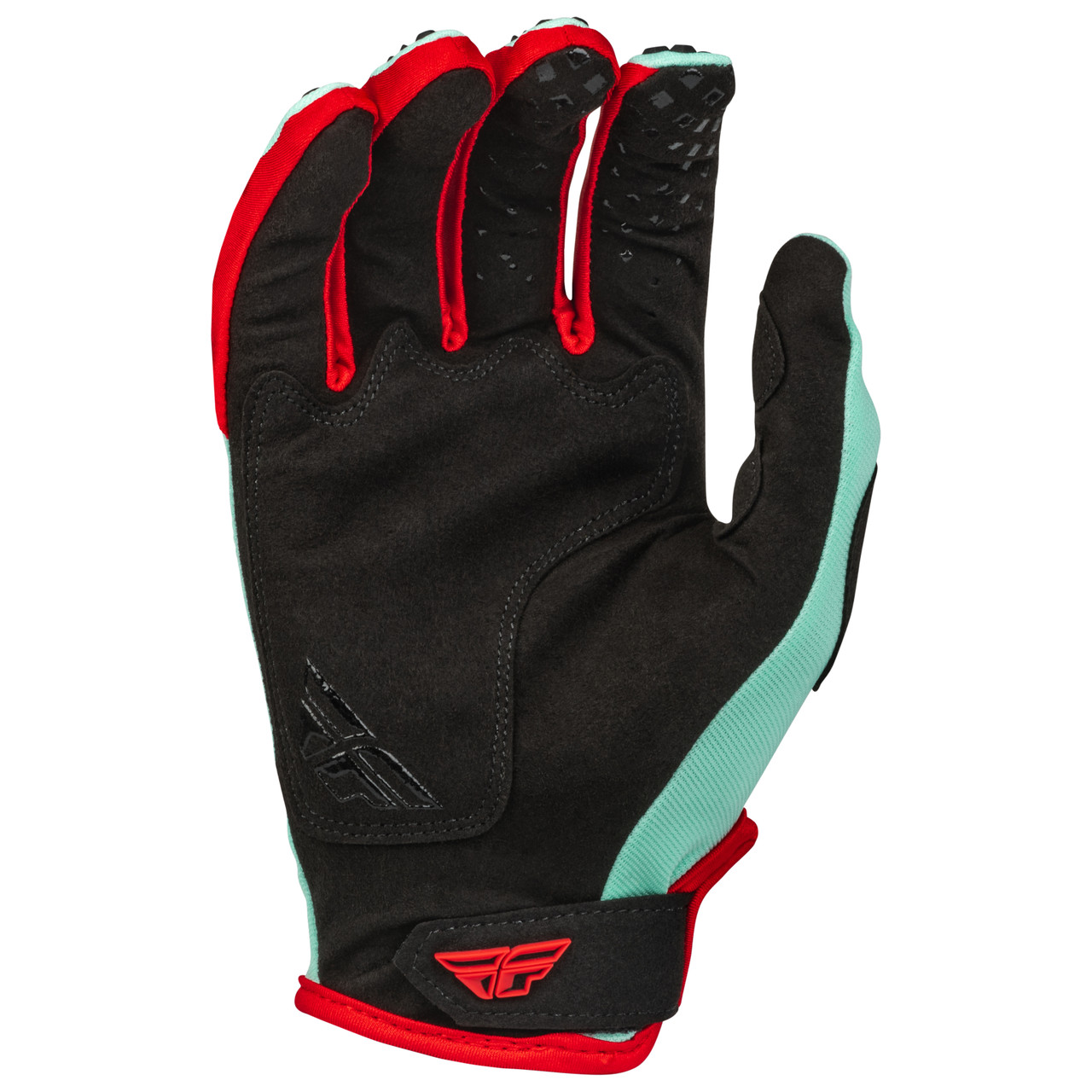 Fly Racing 2023 Kinetic Gloves (Mint/Black/Red)