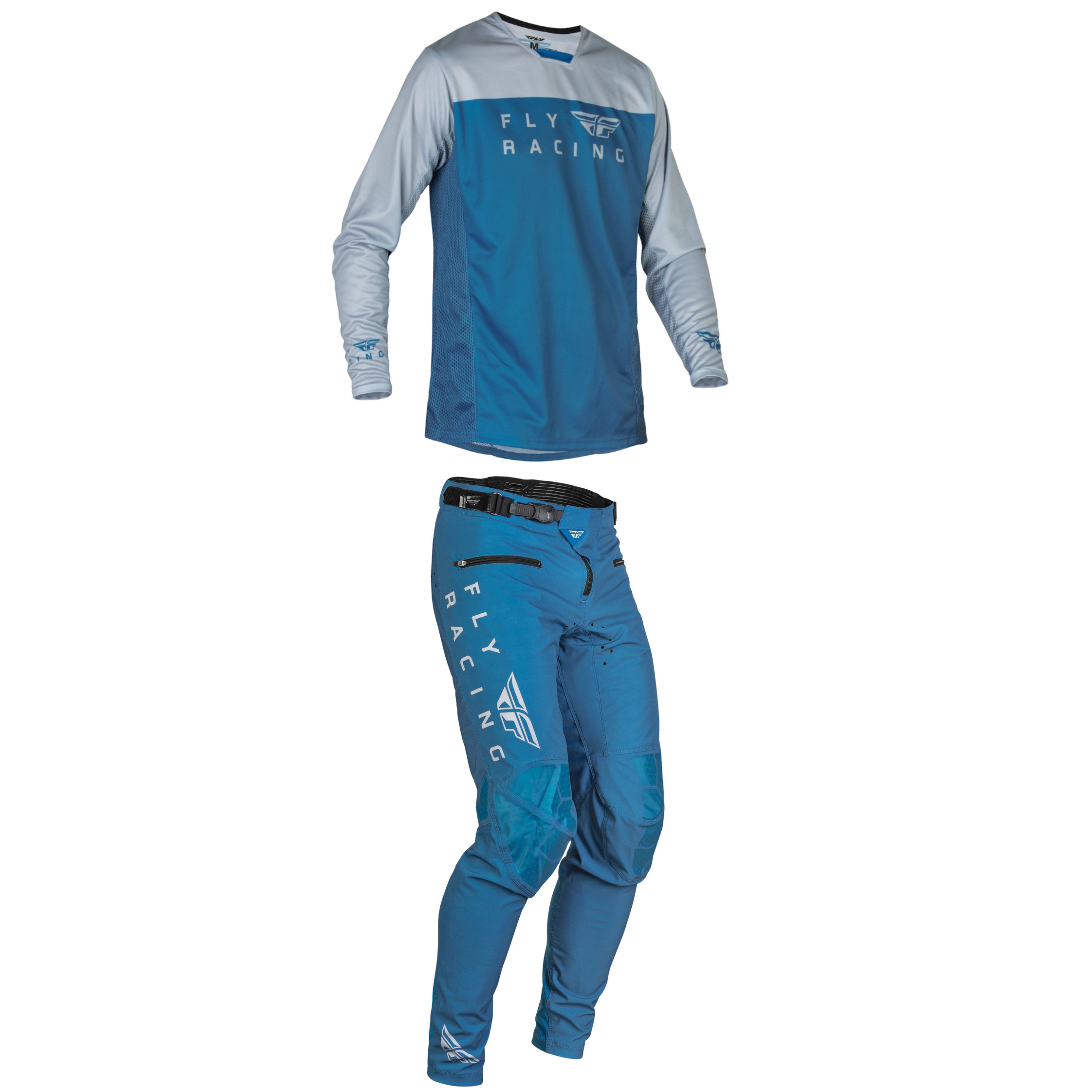 Fly Racing Radium Full Kit (Slate Blue/Grey)