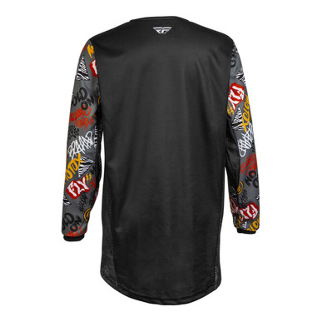 Fly Racing 2022 Kinetic Rebel Youth Jersey (Black/Grey)