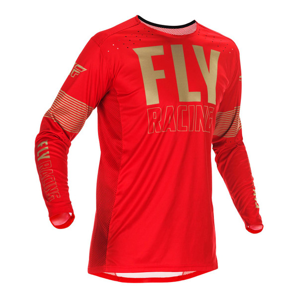 Fly Racing 2021 Lite Jersey (Red/Khaki)