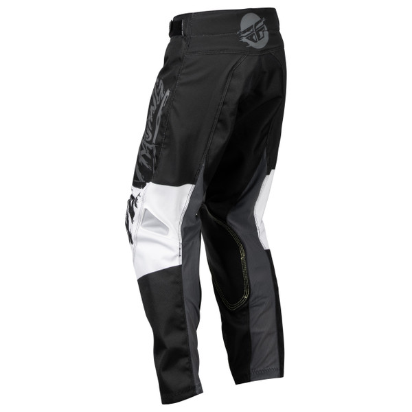 Fly Racing 2023 Kinetic Khaos Youth Pants (Grey/Black/White)