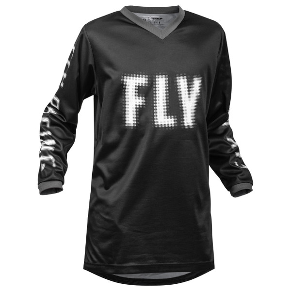 Fly Racing 2023 F-16 Youth Full Kit (Black/White)