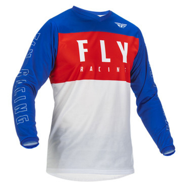 Fly Racing 2022 F-16 Youth Full Kit (Red/White/Blue)