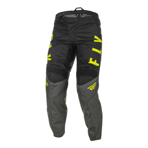 Fly Racing 2022 F-16 Youth Pants (Grey/Black/Hivis)