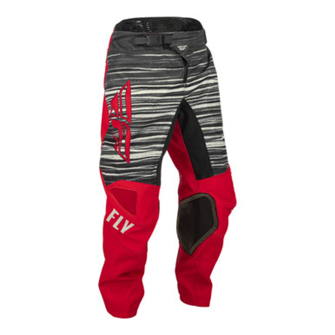 Fly Racing 2022 Kinetic Wave Youth Pants (Red/Grey)
