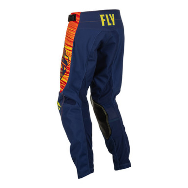 Fly Racing 2022 Kinetic Wave Youth Pants (Navy/Yellow/Red)