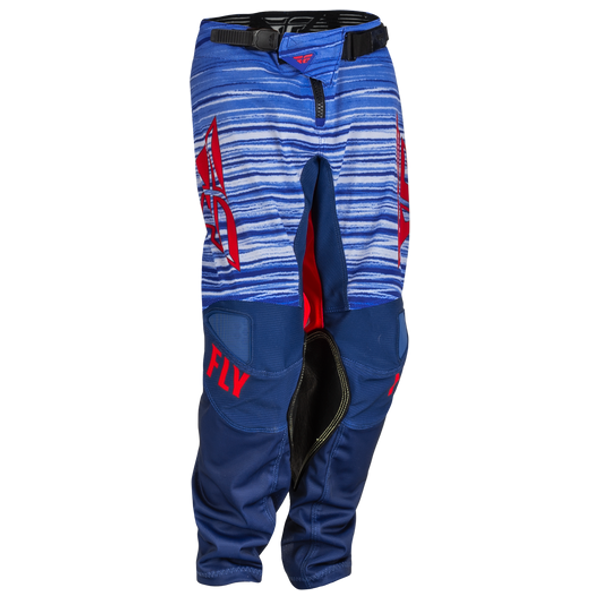 Fly Racing 2022.5 Kinetic Mesh Youth Pants (Red/White/Blue)