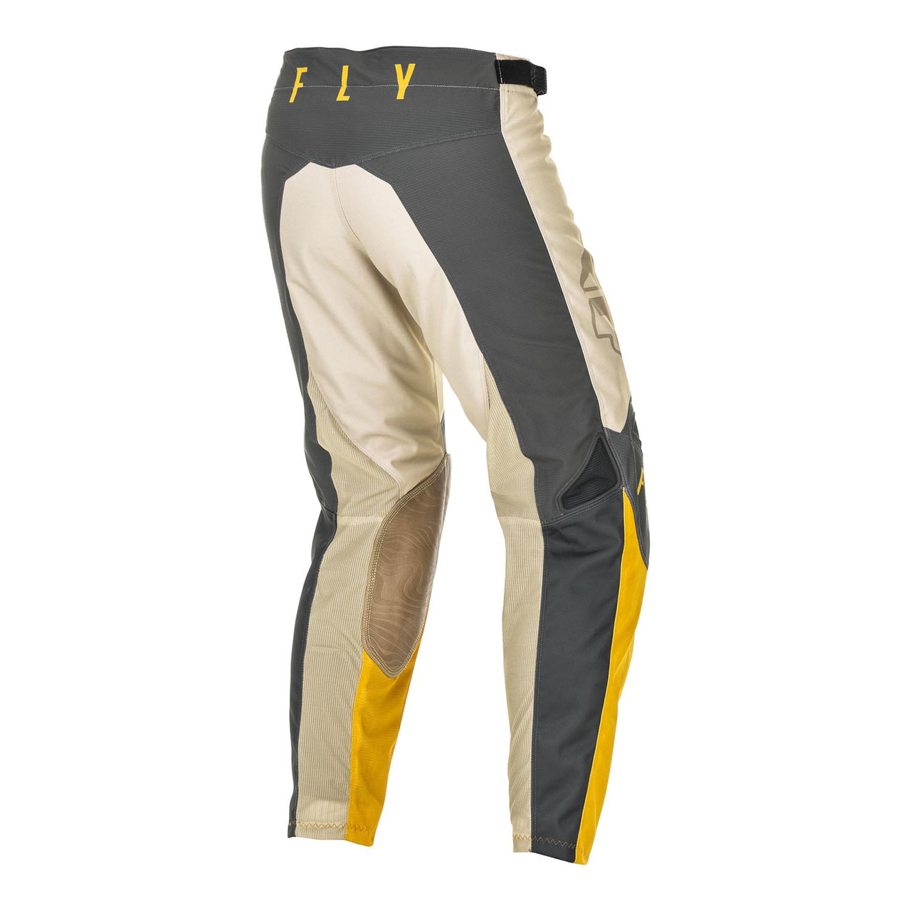 Fly Racing 2021 Kinetic K121 Youth Pants (Mustard/Stone/Grey)