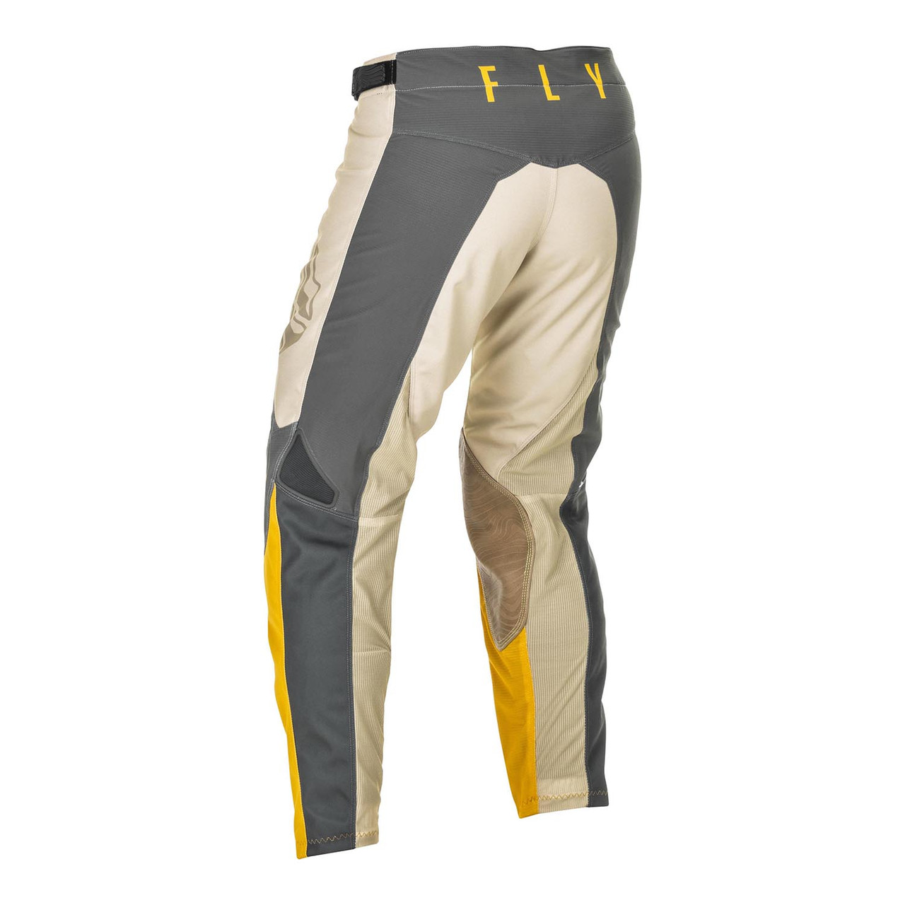 Fly Racing 2021 Kinetic K121 Youth Pants (Mustard/Stone/Grey)