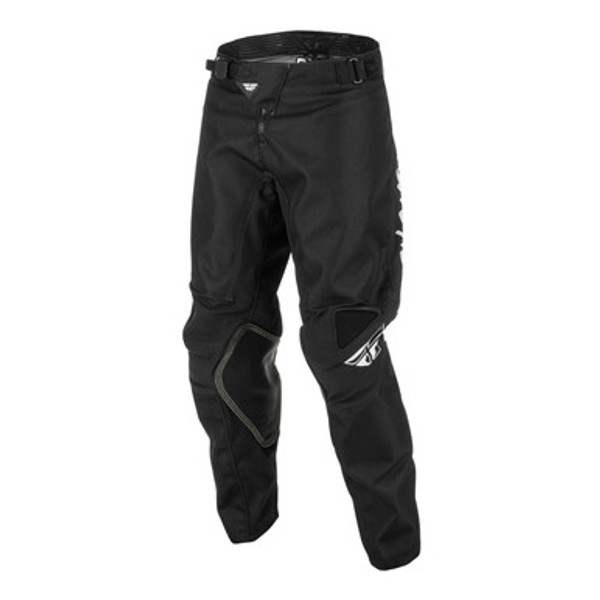 Fly Racing 2022 Kinetic Rebel Youth Pants (Black/White)