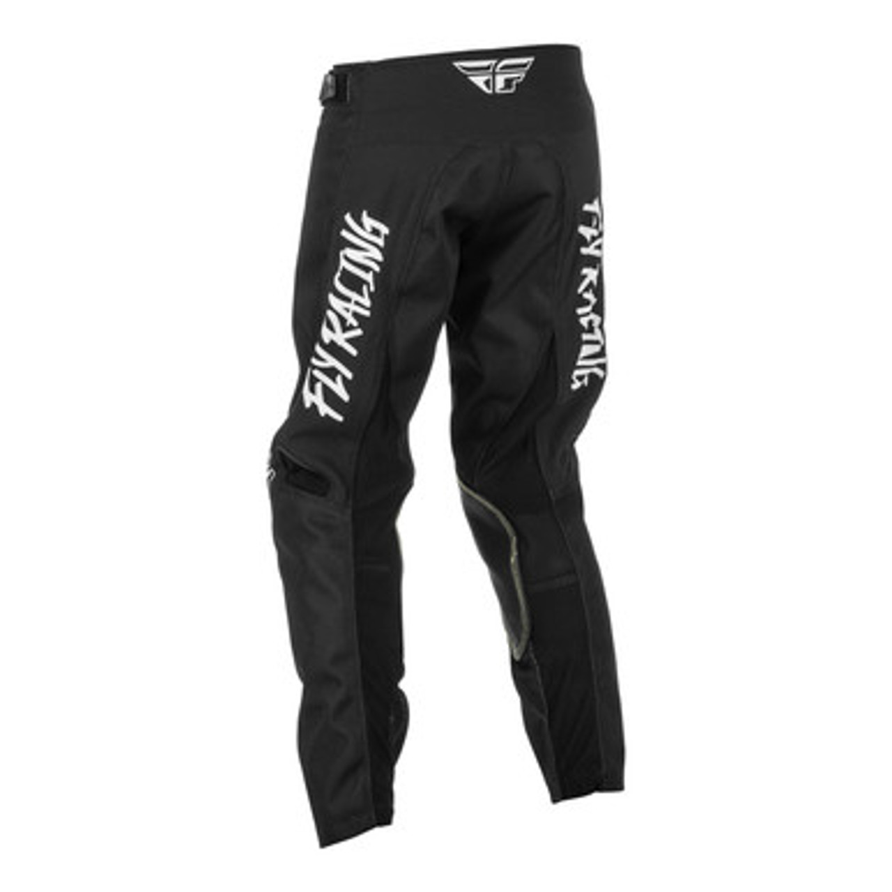 Fly Racing 2022 Kinetic Rebel Youth Pants (Black/White)