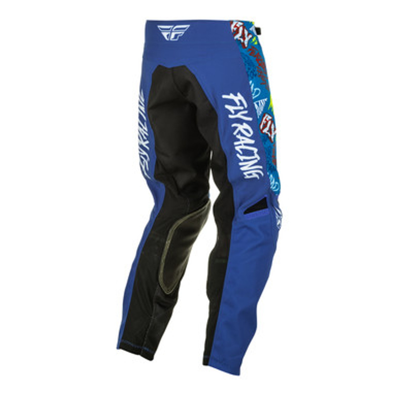Fly Racing 2022 Kinetic Rebel Youth Pants (Blue/Light Blue)