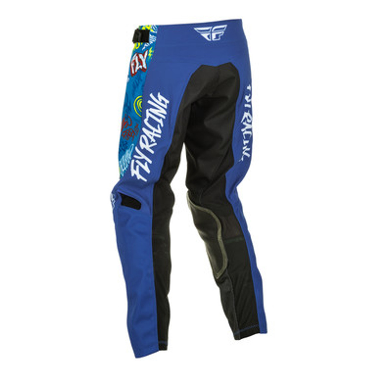 Fly Racing 2022 Kinetic Rebel Youth Pants (Blue/Light Blue)