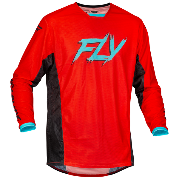 Fly Racing 2023.5 Kinetic Rave Jersey (Red/Black/Mint)