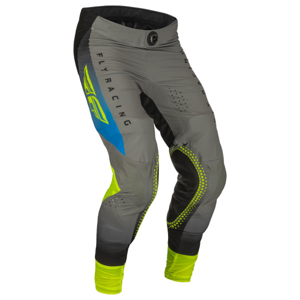 Fly Racing 2023 Lite Pants (Grey/Blue/Hivis)