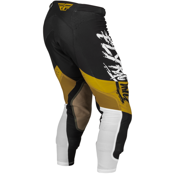 Fly Racing 2023 Evolution Pants (White/Gold/Black)