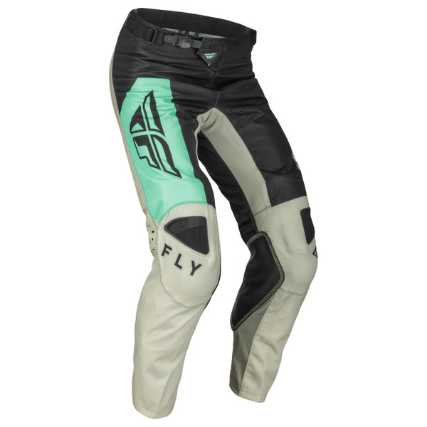Fly Racing 2023 Kinetic Jet Pants (Black/Mint/Grey)