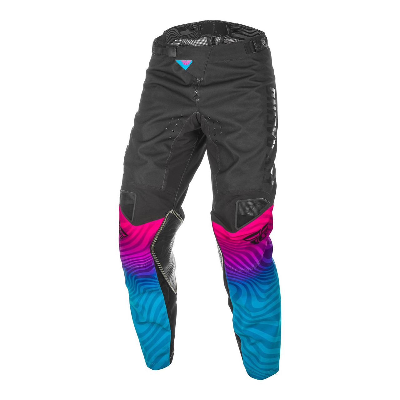 Fly Racing 2021 Kinetic Special Edition Pants (Black/Pink/Blue)