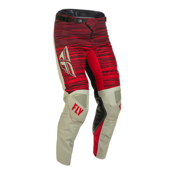 Fly Racing 2022 Kinetic Wave Pants (Light Grey/Red)