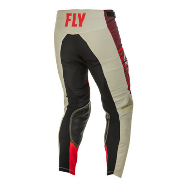 Fly Racing 2022 Kinetic Wave Pants (Light Grey/Red)