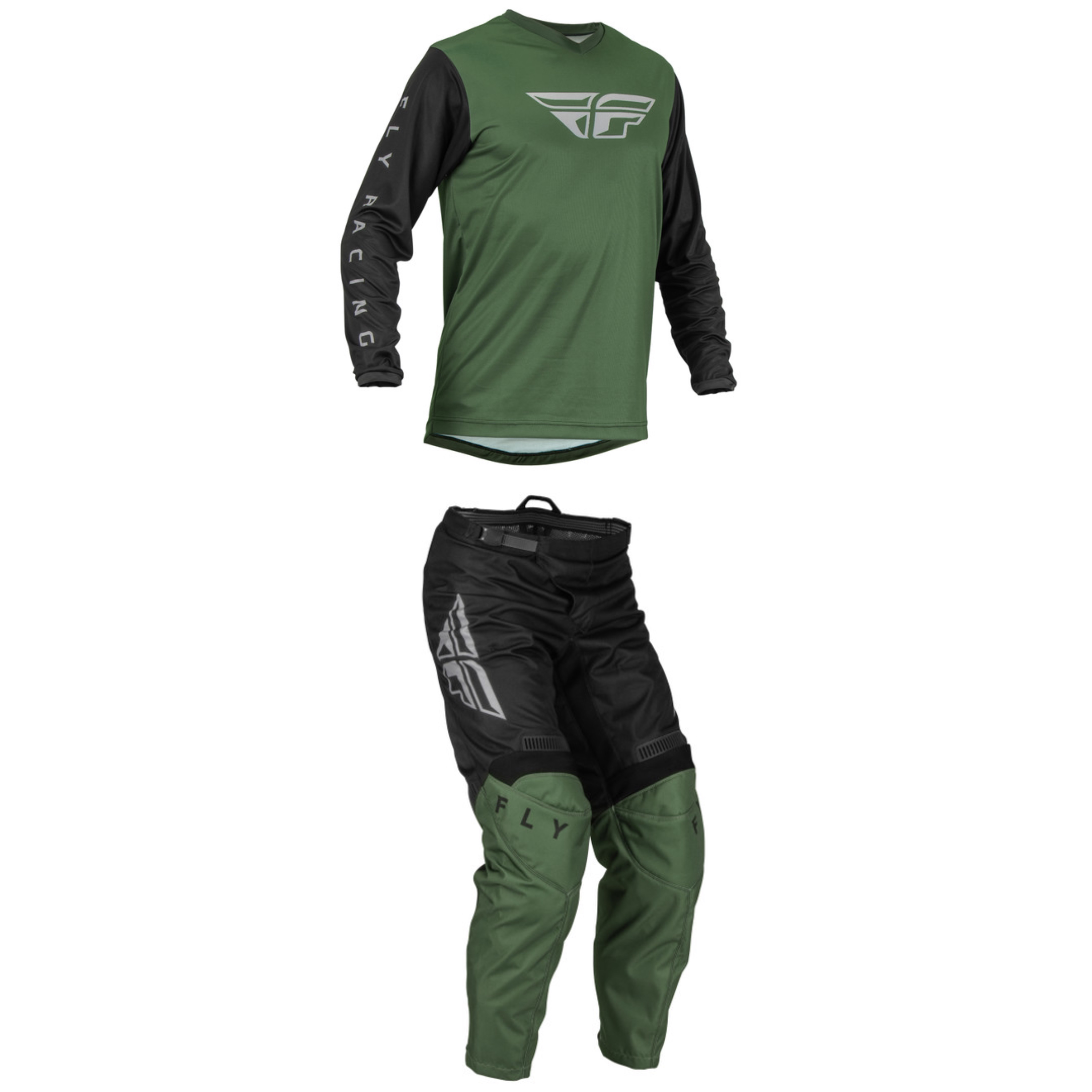 Fly Racing F-16 Full Kit (Olive Green/Black)