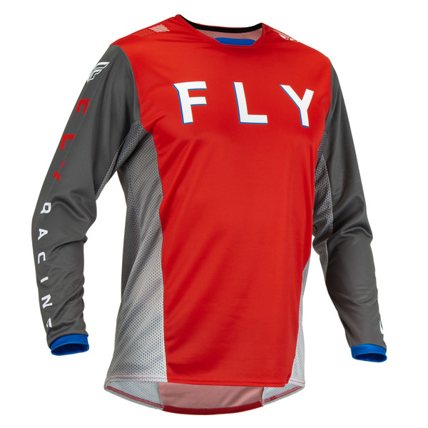 Fly Racing Kinetic Kore Full Kit (Red/Grey)