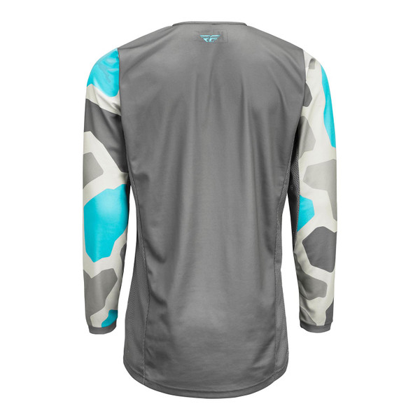 Fly Racing Kinetic K221 Full Kit (Grey/Blue)