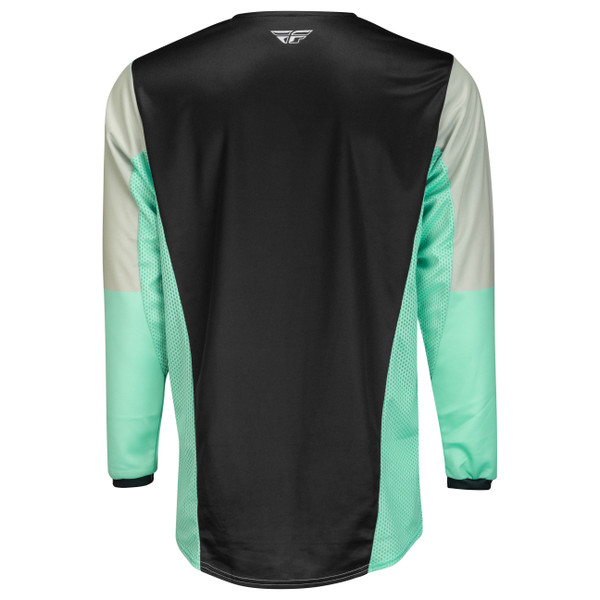 Fly Racing Kinetic Jet Full Kit (Black/Mint/Grey)