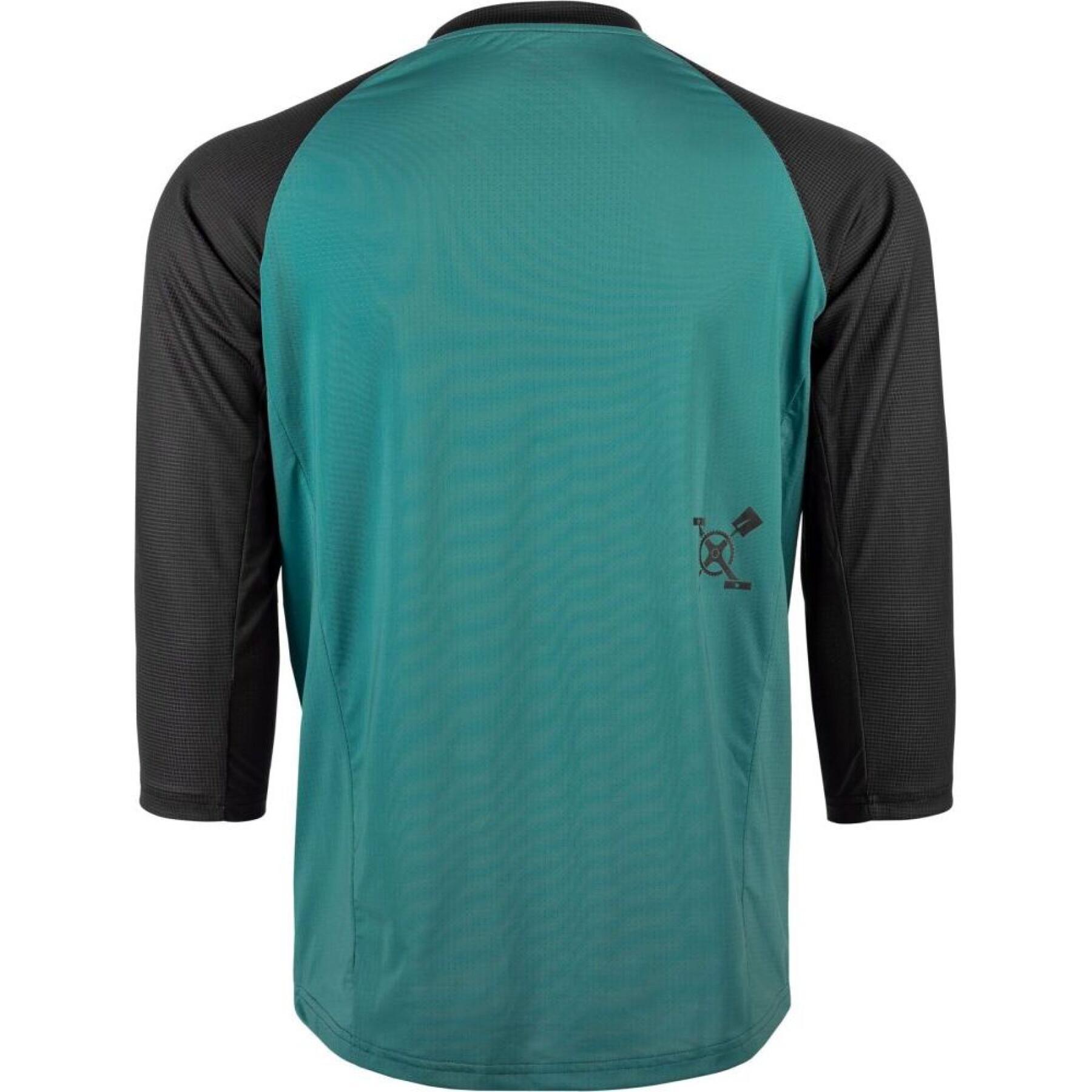 Fly Racing MTB Ripa Jersey (Black/Evergreen) 