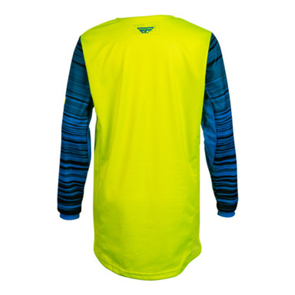 Fly Racing Youth Mixed Kit (Hivis/Black/Blue)