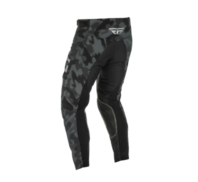 Fly Racing 2022 Kinetic Tactic Pants (Black/Grey Camo)