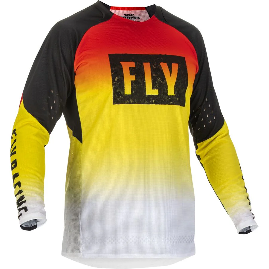 Fly Racing 2022 Evolution Jersey (Red/Yellow/Black)