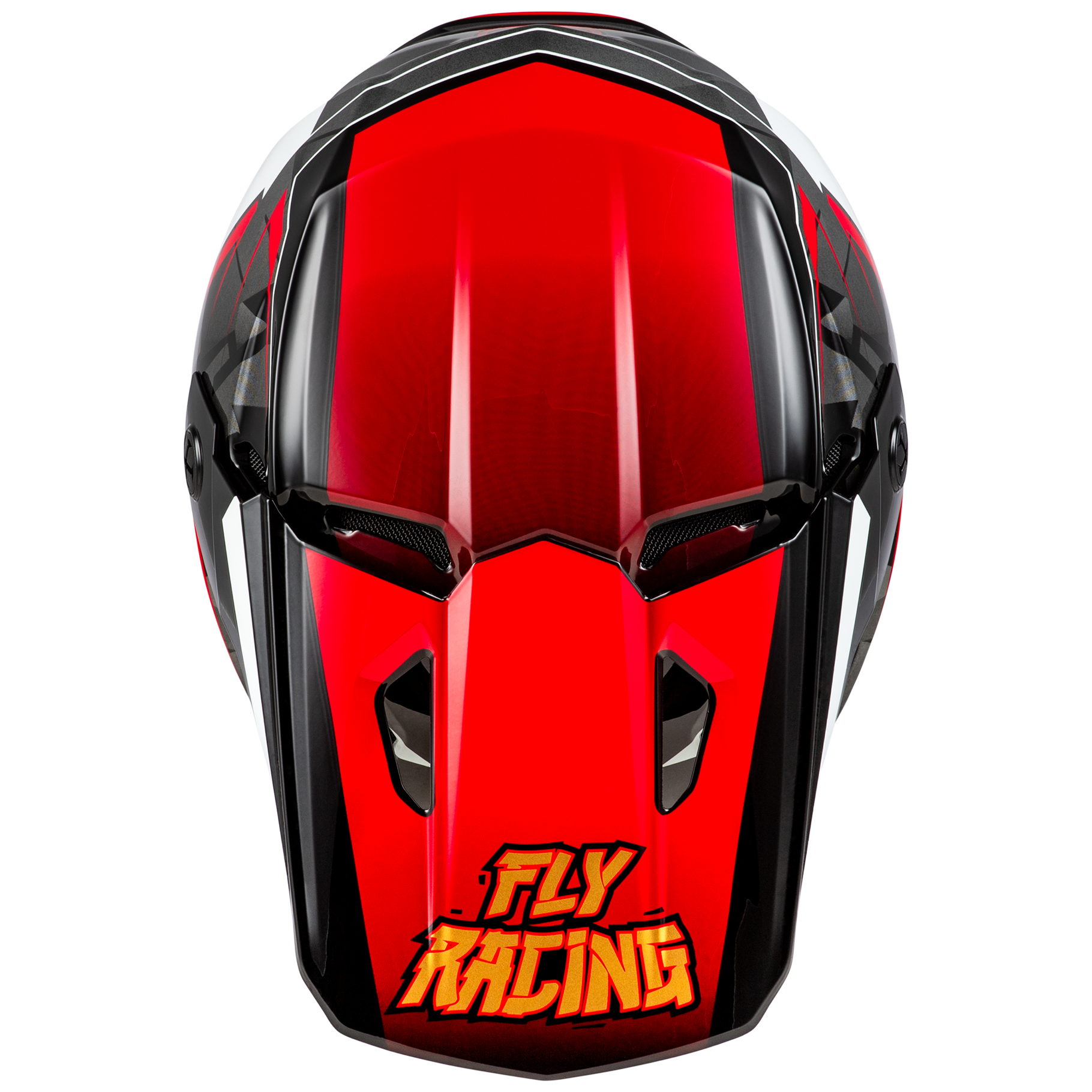 FLY Racing 2025 Kinetic Scorched Youth Helmet (Red/Black/White)