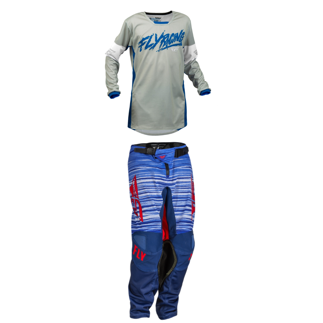 Fly Racing Youth Mixed Kit (Blue)