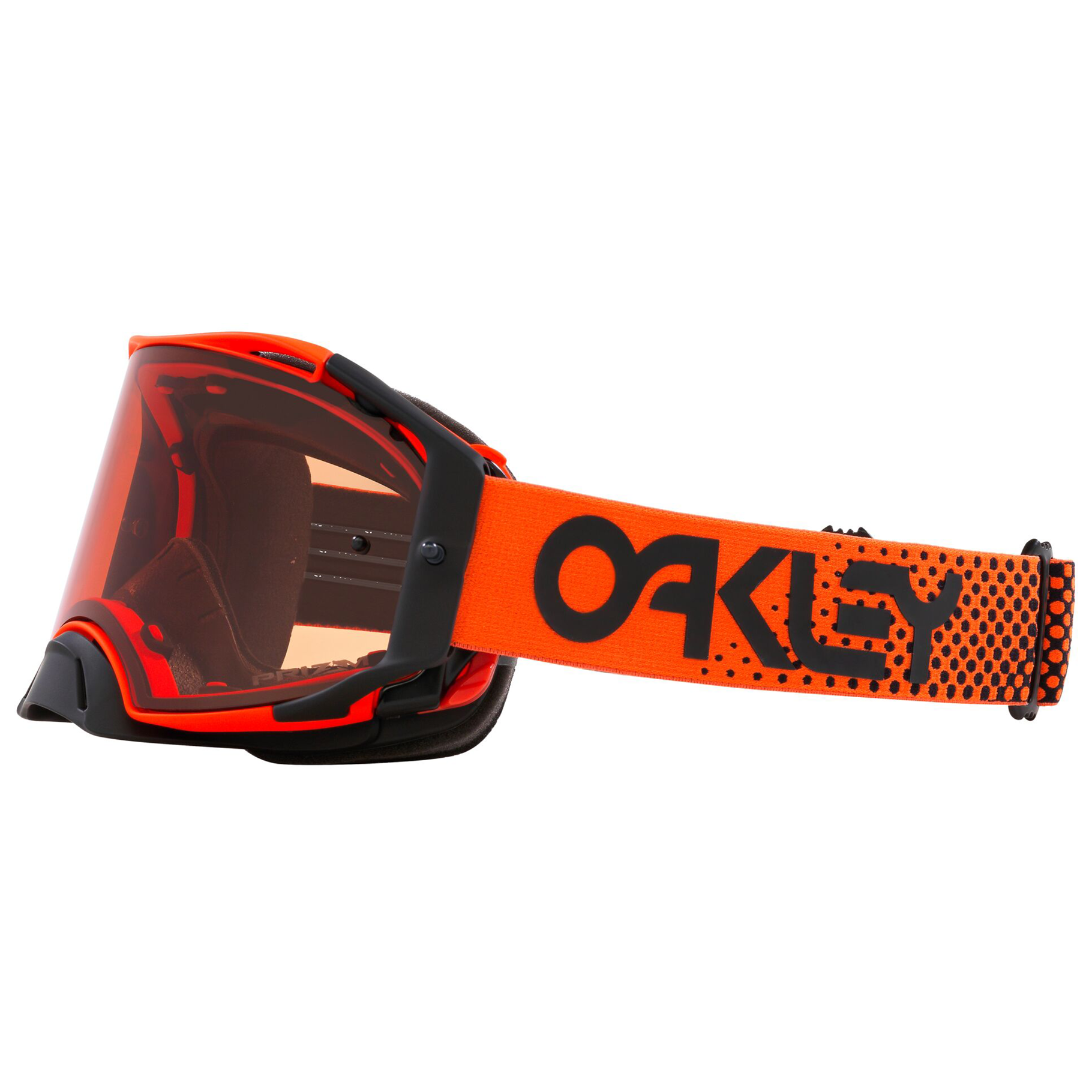 Oakley Airbrake Moto Goggle Orange (Bronze Prizm)