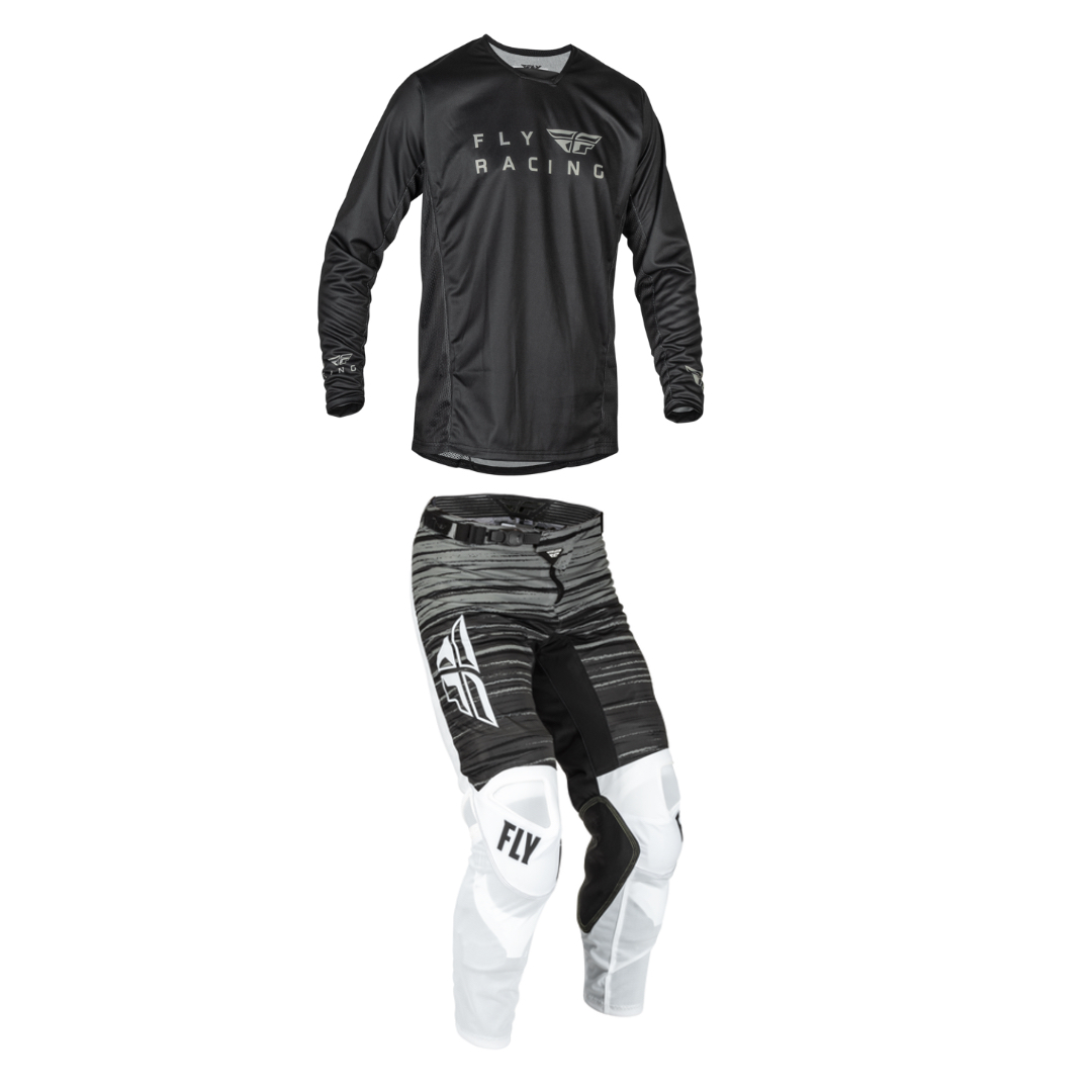 Fly Racing Youth Mixed Kit (Black)