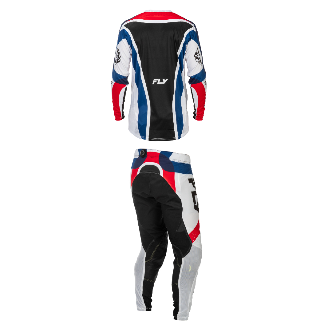 FLY Racing 2026 Lite SE Glory Full Kit (Red/White/Blue)