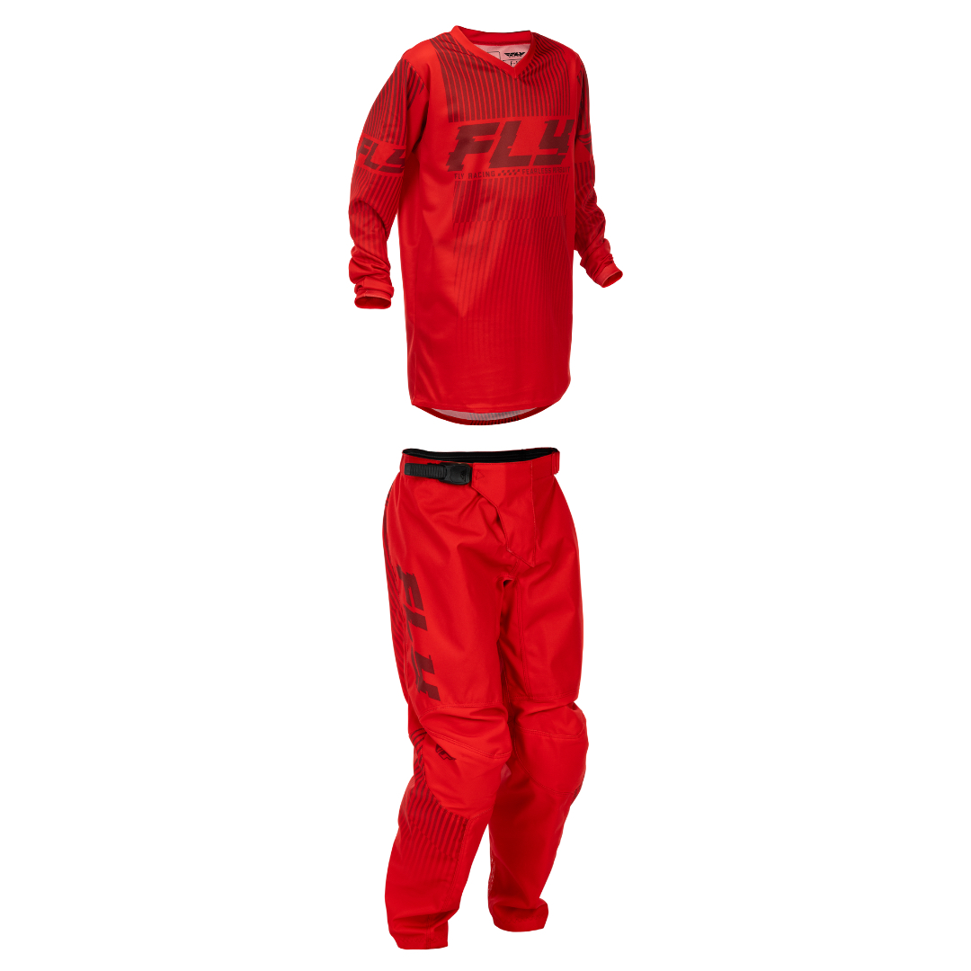 FLY Racing 2026 F-16 Youth Full Kit (Red)