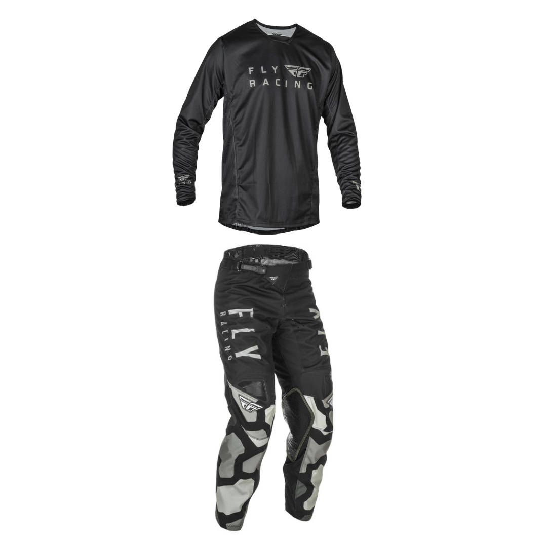 Fly Racing Youth Mixed Kit (Black)