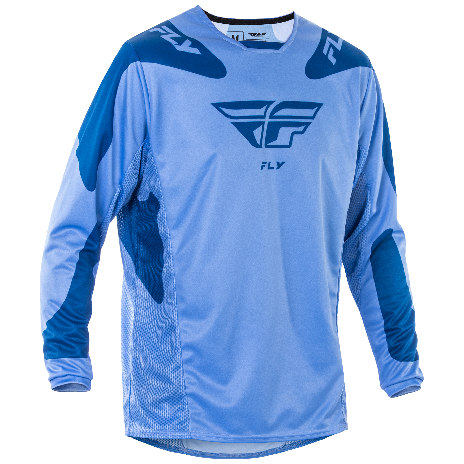 FLY Racing 2025 Kinetic SYM Jersey (Ultramarine/Dark Blue)