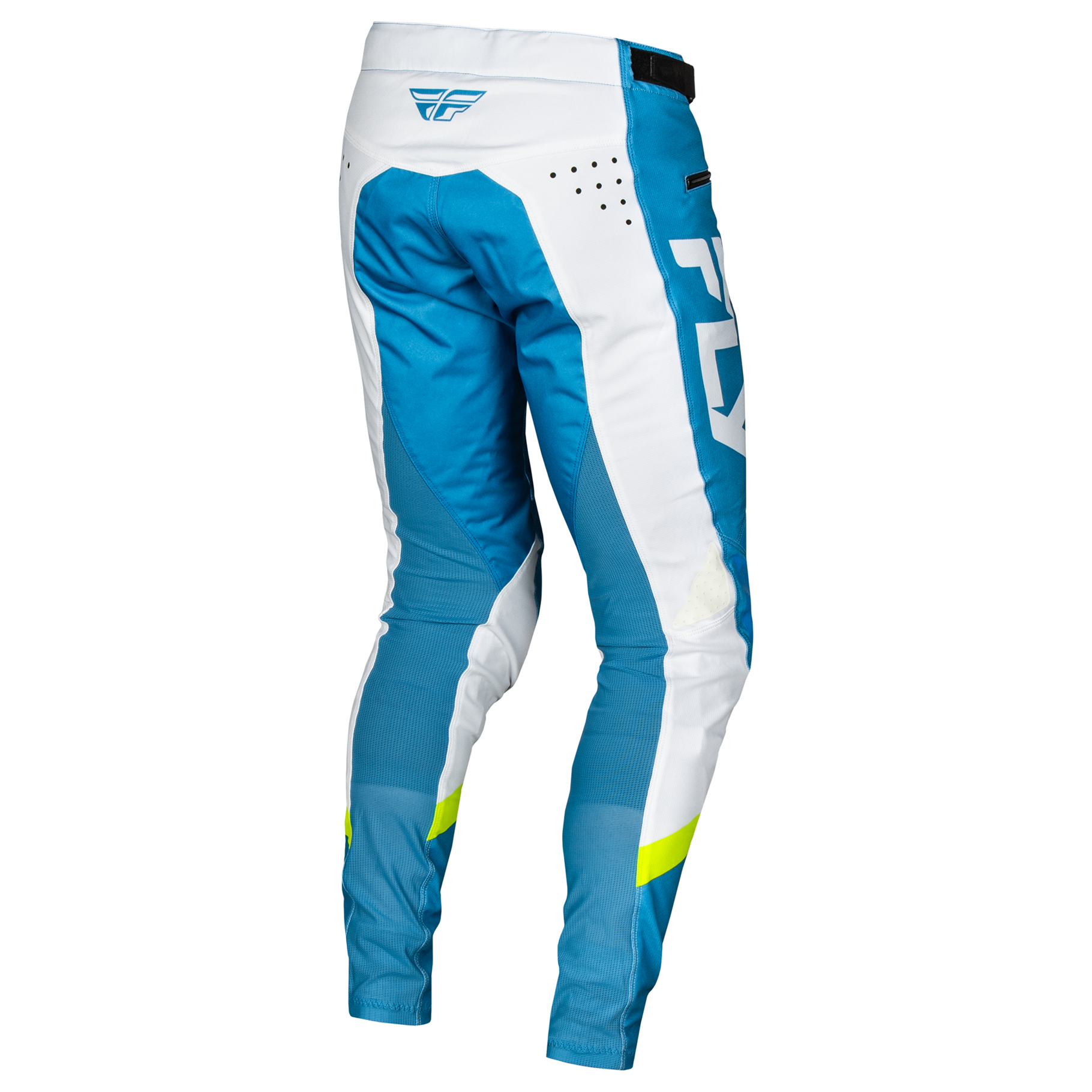 Fly Racing 2025 Rayce Youth Pants (Blue/White/Lime Green)