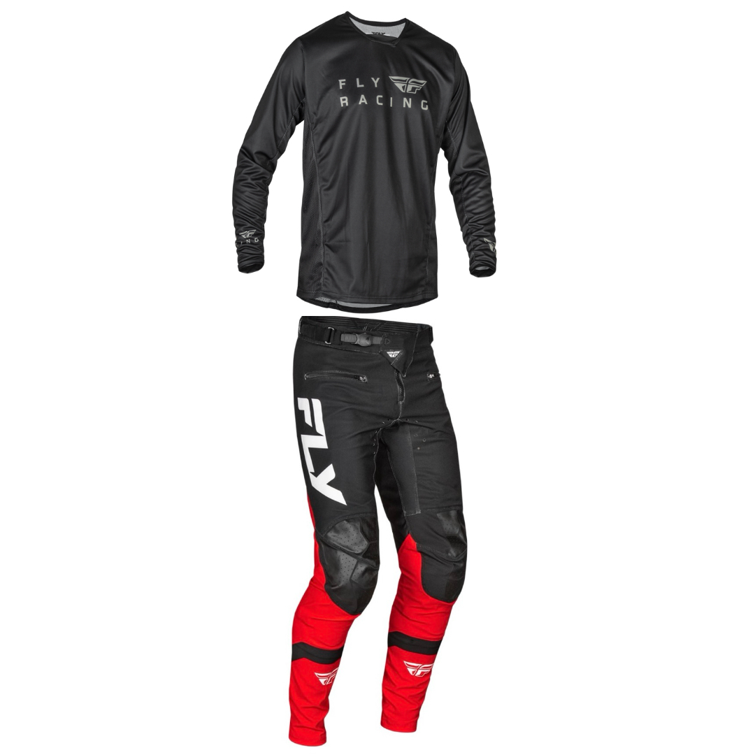 Fly Racing Mixed Kit (Black/Red)