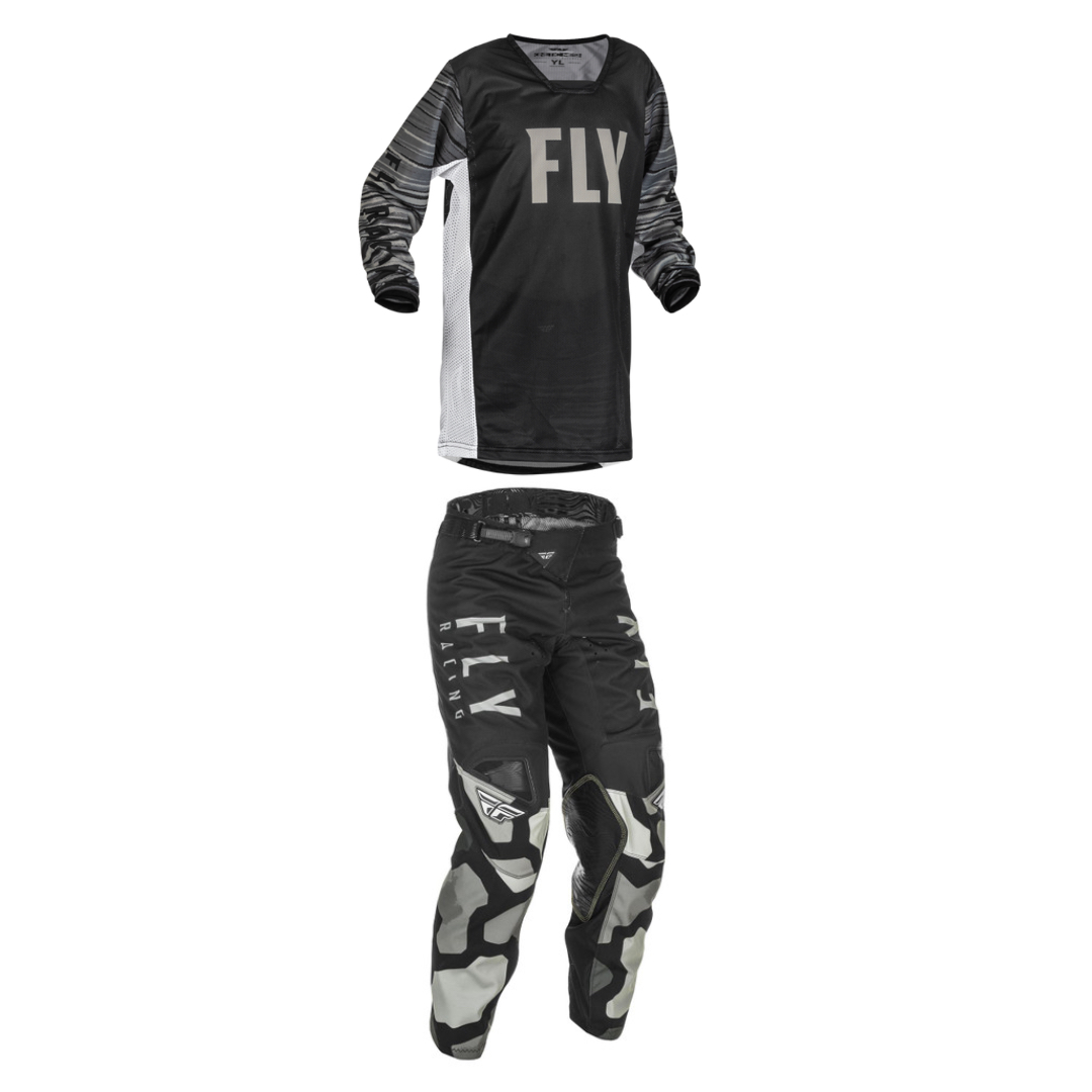 Fly Racing Youth Mixed Kit (Black)