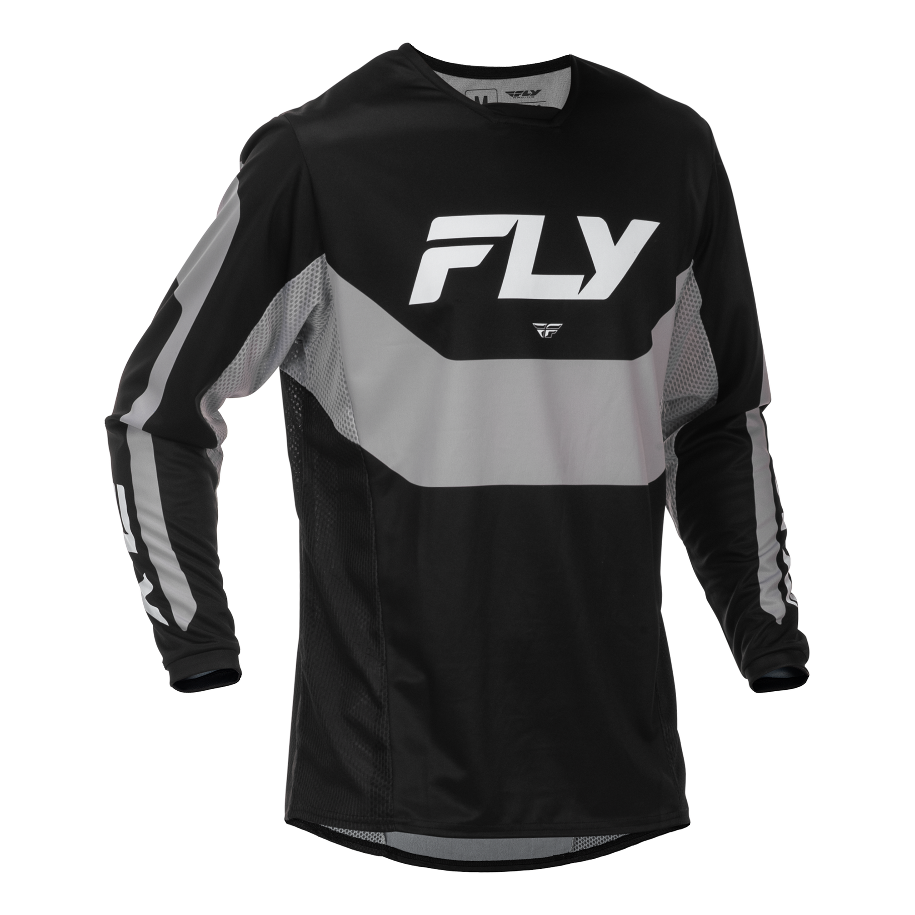 Fly Racing 2026 Kinetic Jersey (Black/Grey)